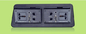 Gas multifuncional - caja de conexiones de escritorio apoyada del interruptor del zócalo del tirón proveedor